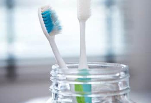 old toothbrush