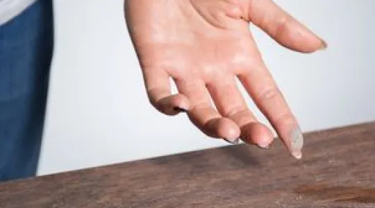 Dusty furniture