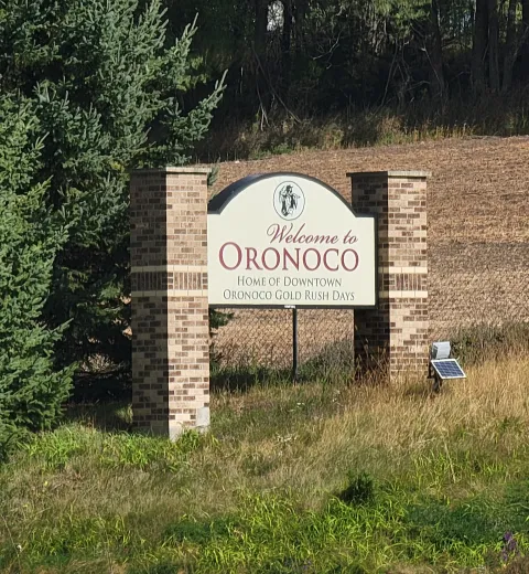 city sign