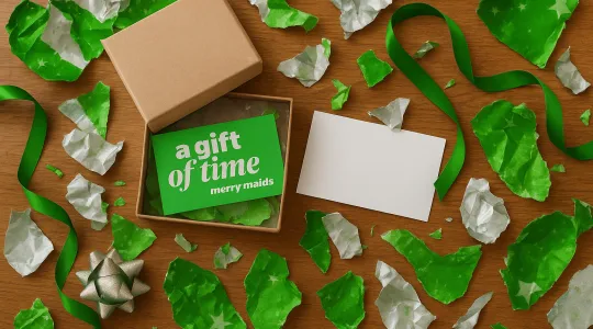Give the gift of time with a Merry Maids Gift Certificate