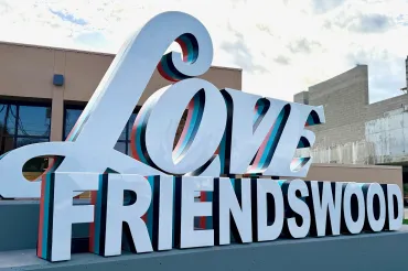 Love Friendswood sign