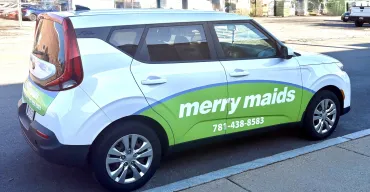merry maids cleaning car in chelsea